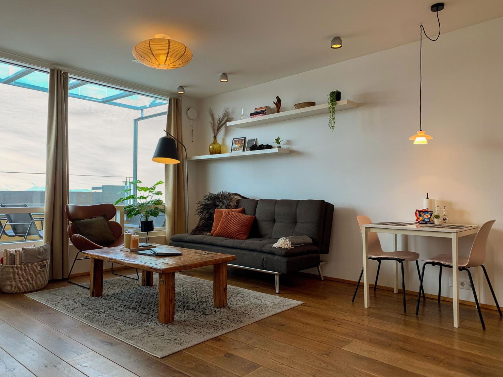 Apartament Laugavegur Penthouse Reykjavík Zewnętrze zdjęcie