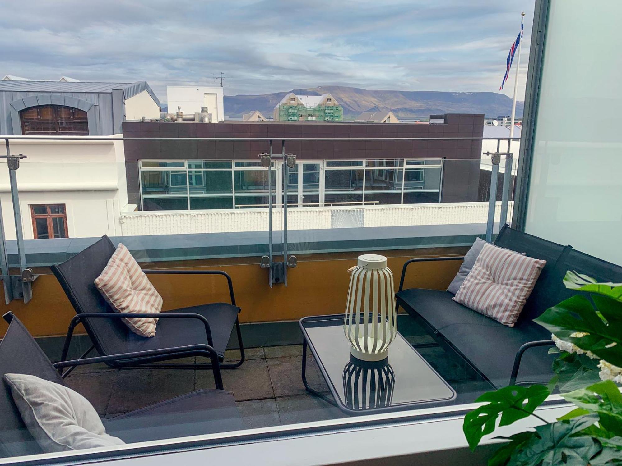 Apartament Laugavegur Penthouse Reykjavík Zewnętrze zdjęcie